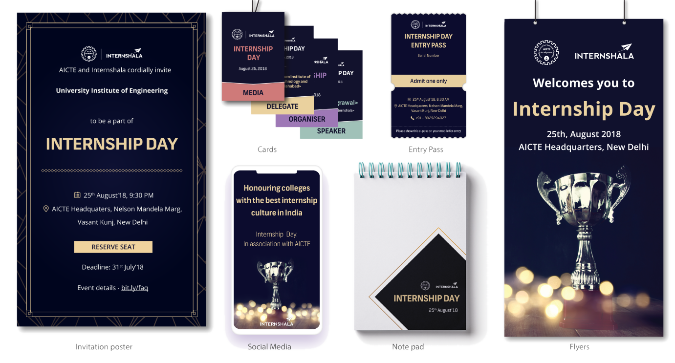 Internship Day collateral